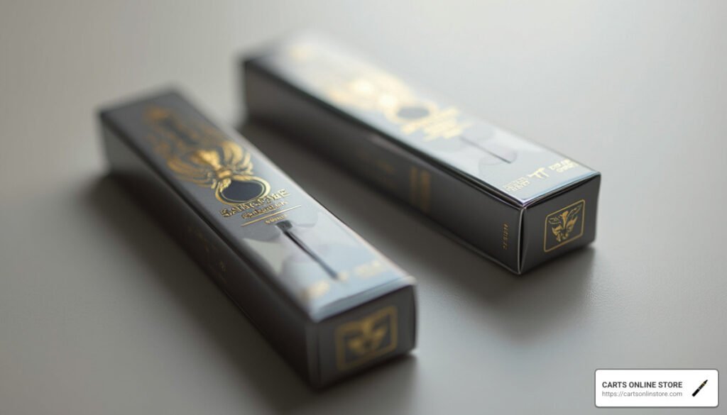 gold coast clear carts packaging